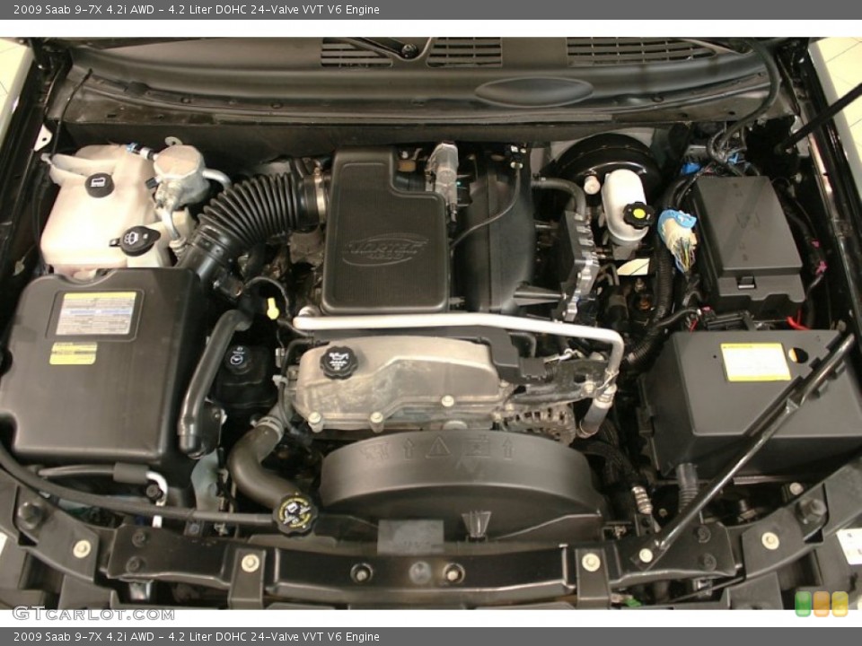 4.2 Liter DOHC 24-Valve VVT V6 Engine for the 2009 Saab 9-7X #59056511