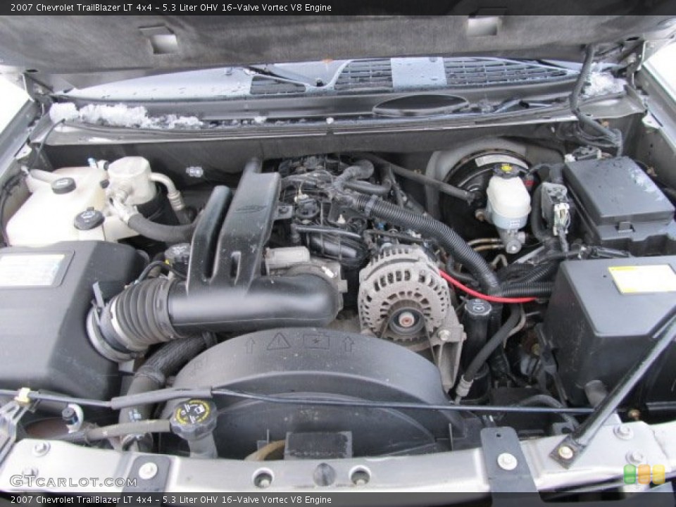 5.3 Liter OHV 16-Valve Vortec V8 Engine for the 2007 Chevrolet TrailBlazer #59063925