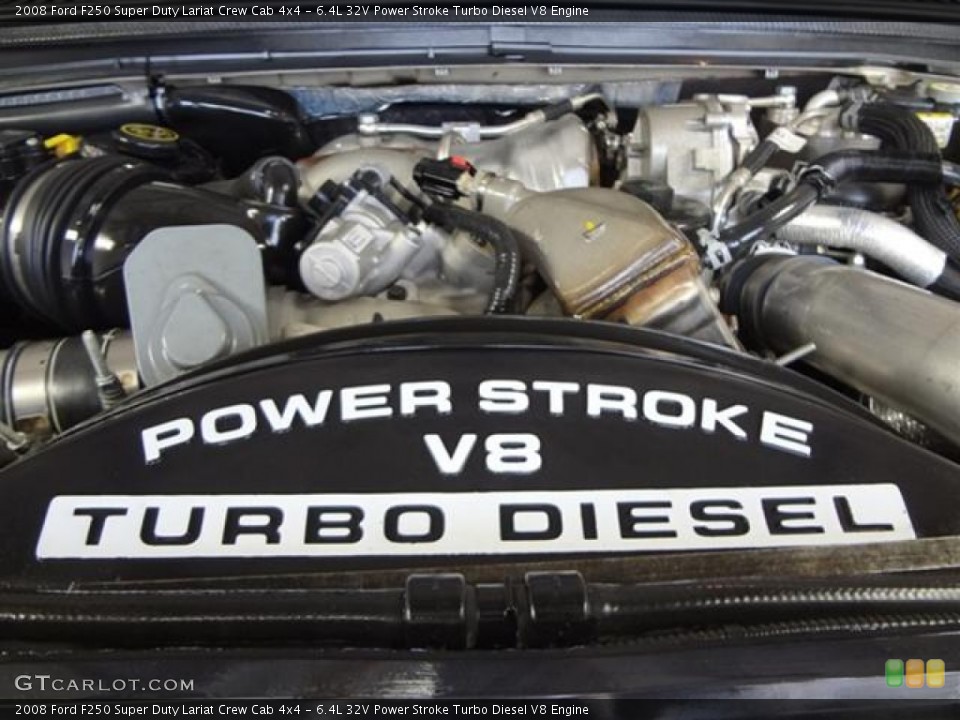 6.4L 32V Power Stroke Turbo Diesel V8 Engine for the 2008 Ford F250 Super Duty #59078663