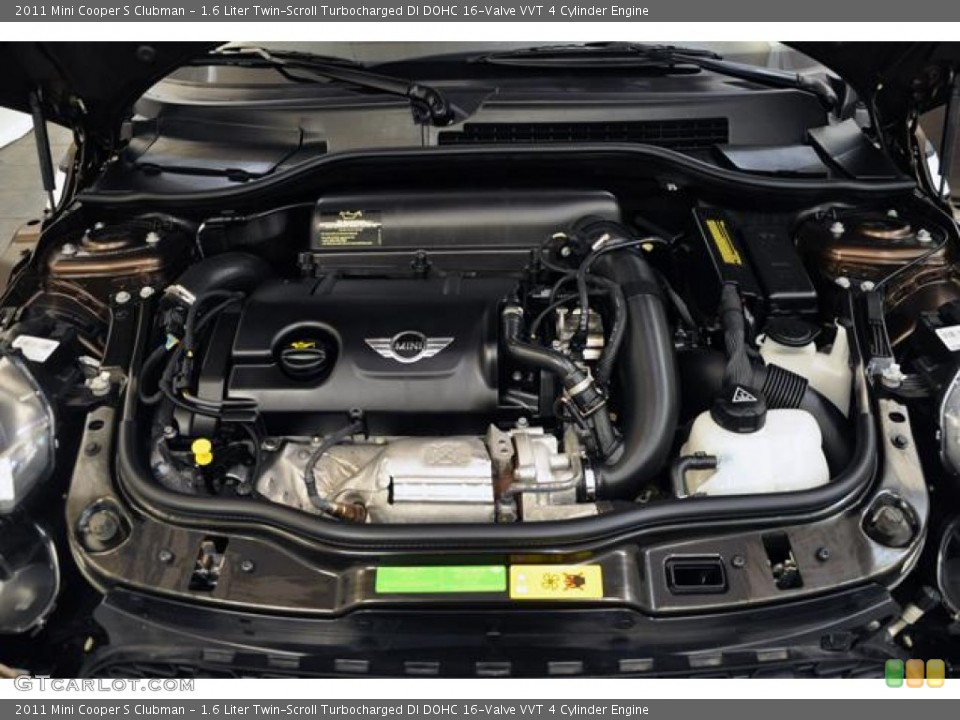 1.6 Liter Twin-Scroll Turbocharged DI DOHC 16-Valve VVT 4 Cylinder Engine for the 2011 Mini Cooper #59084769