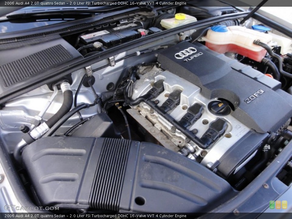 2.0 Liter FSI Turbocharged DOHC 16-Valve VVT 4 Cylinder Engine for the 2006 Audi A4 #59090567
