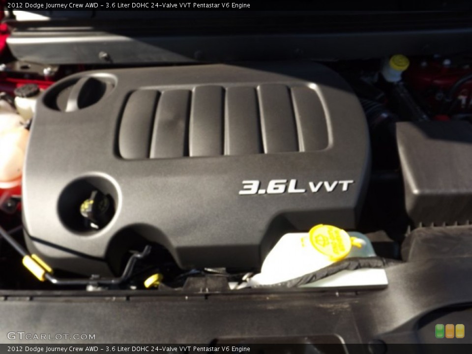 3.6 Liter DOHC 24-Valve VVT Pentastar V6 Engine for the 2012 Dodge Journey #59091347
