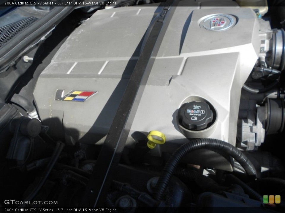 5.7 Liter OHV 16-Valve V8 Engine for the 2004 Cadillac CTS #59096393