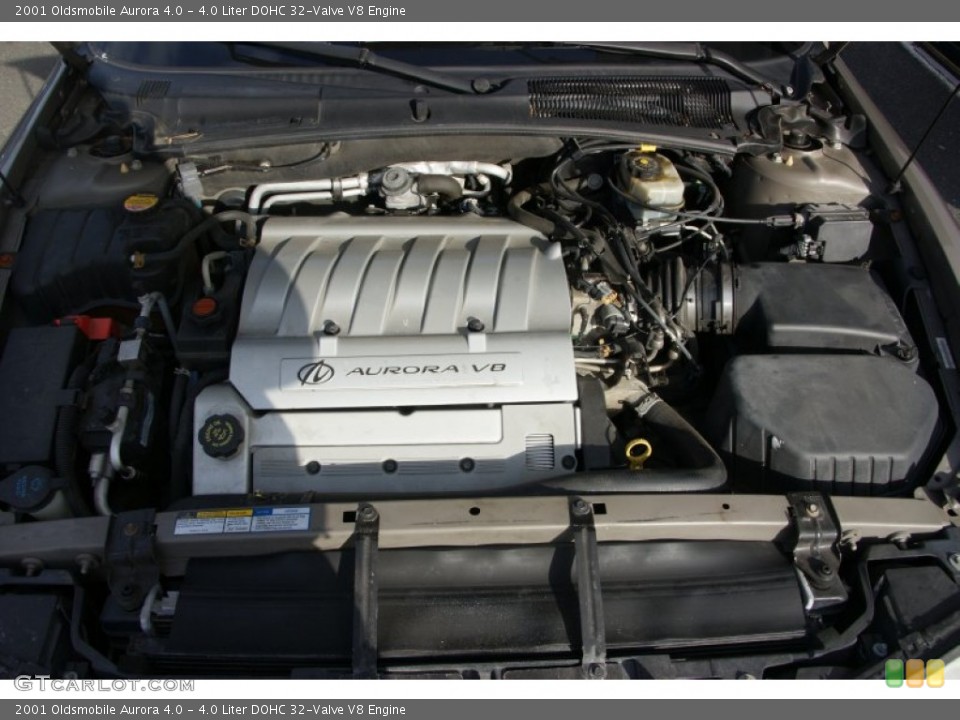 4.0 Liter DOHC 32-Valve V8 Engine for the 2001 Oldsmobile Aurora #59100446