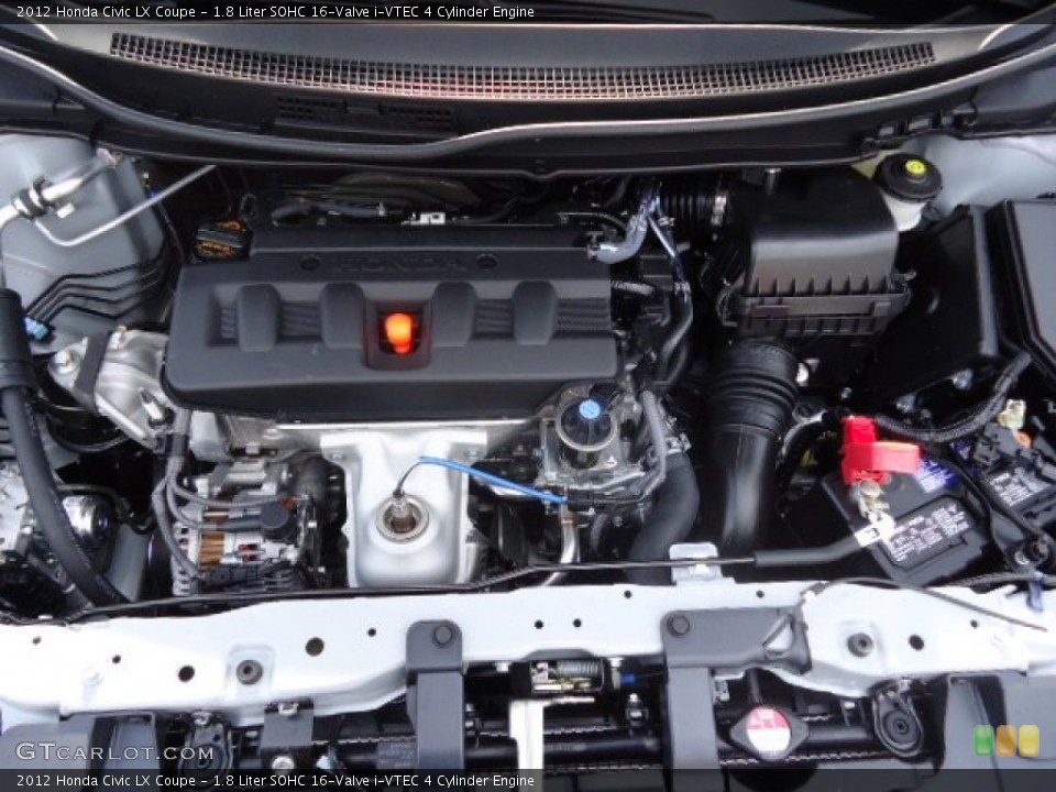 1.8 Liter SOHC 16-Valve i-VTEC 4 Cylinder Engine for the 2012 Honda Civic #59103664