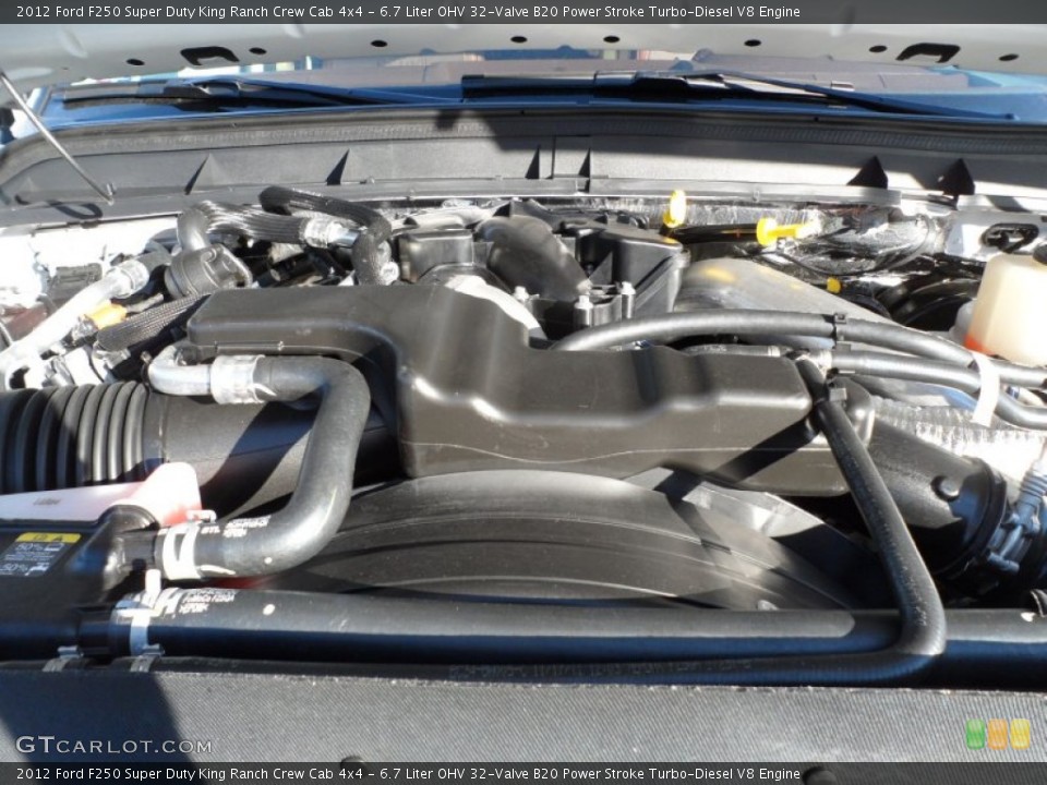 6.7 Liter OHV 32-Valve B20 Power Stroke Turbo-Diesel V8 Engine for the 2012 Ford F250 Super Duty #59112527