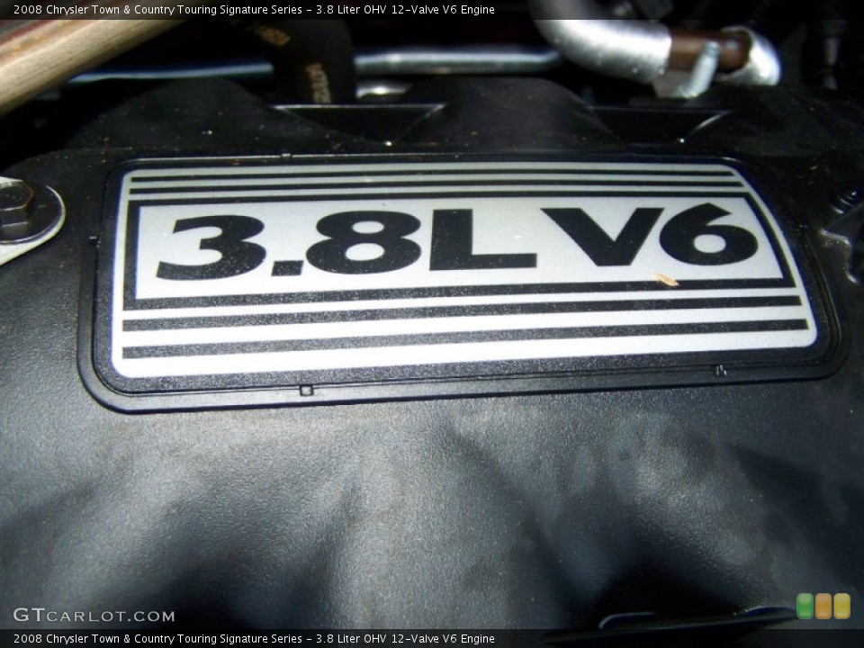 3.8 Liter OHV 12-Valve V6 Engine for the 2008 Chrysler Town & Country #59113679