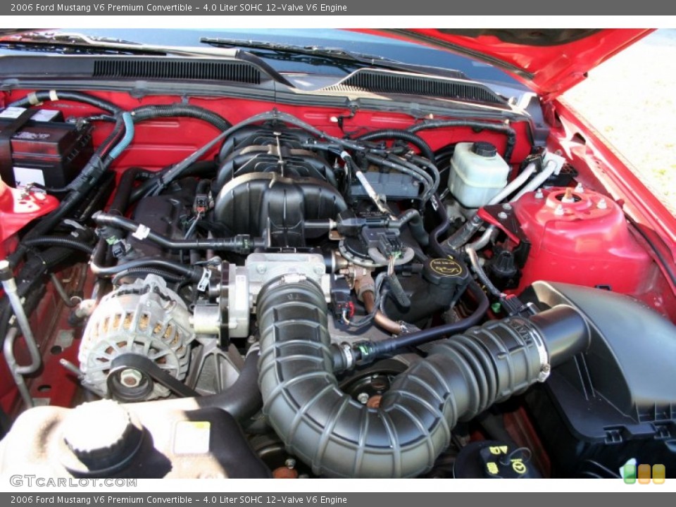 4.0 Liter SOHC 12-Valve V6 Engine for the 2006 Ford Mustang #59114532