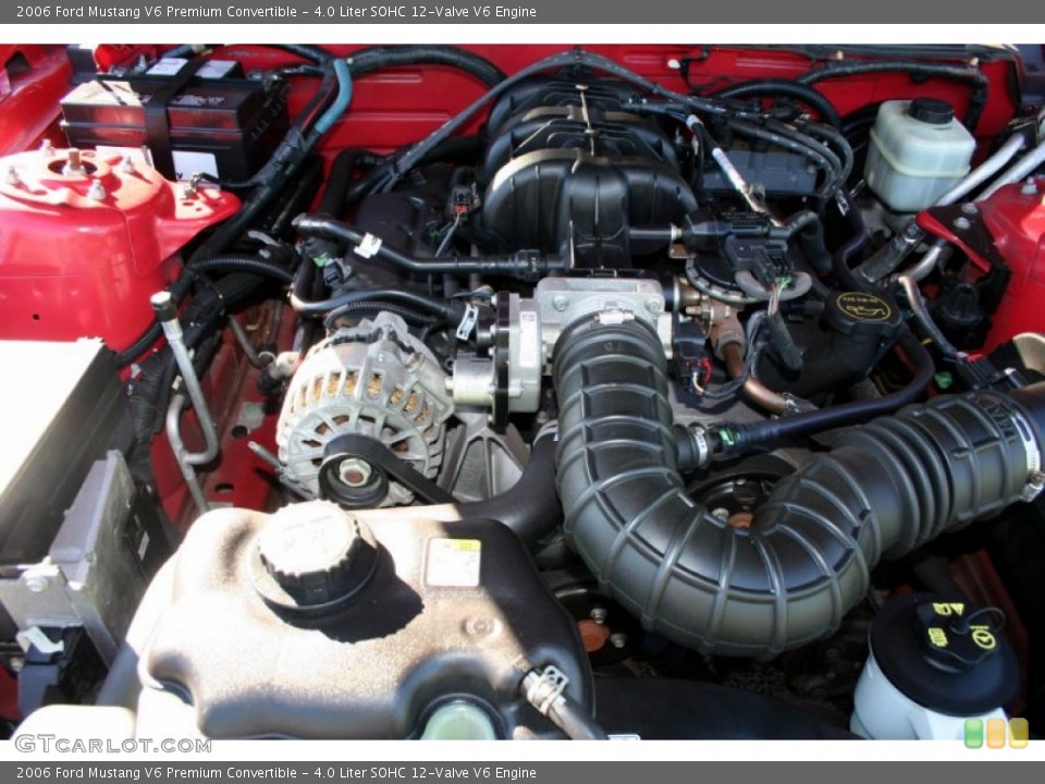 4.0 Liter SOHC 12-Valve V6 Engine for the 2006 Ford Mustang #59114543