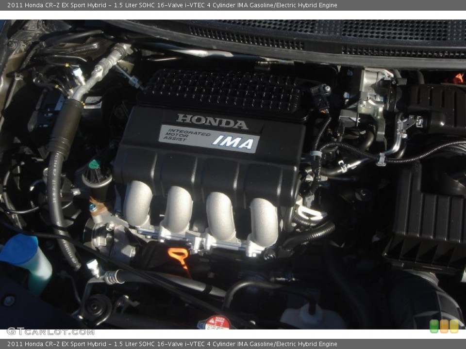 1.5 Liter SOHC 16-Valve i-VTEC 4 Cylinder IMA Gasoline/Electric Hybrid Engine for the 2011 Honda CR-Z #59116304