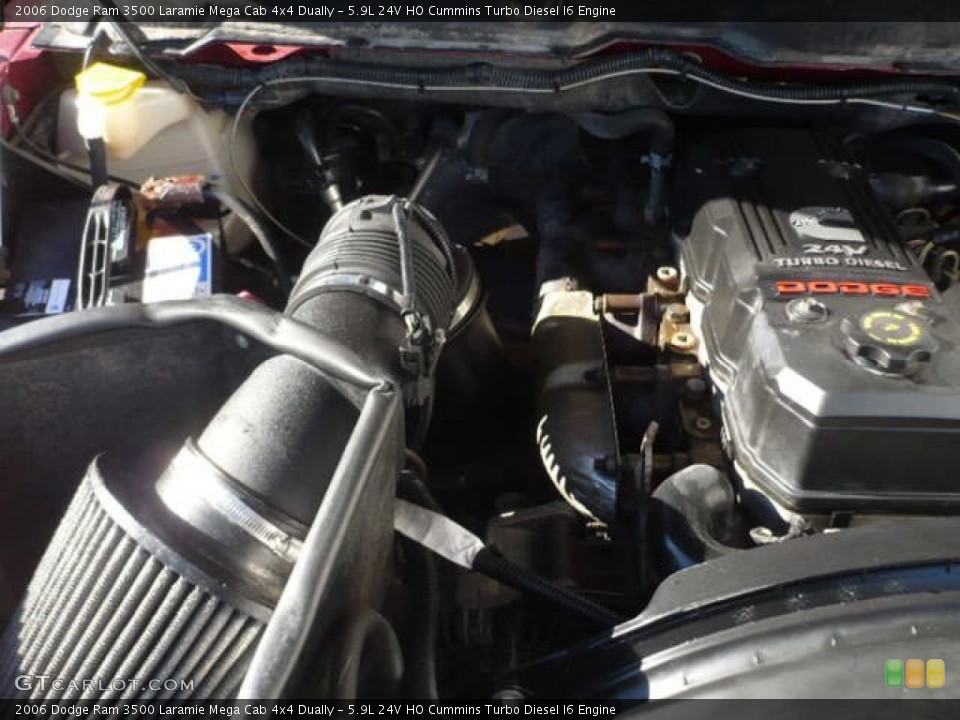 5.9L 24V HO Cummins Turbo Diesel I6 Engine for the 2006 Dodge Ram 3500 #59119775