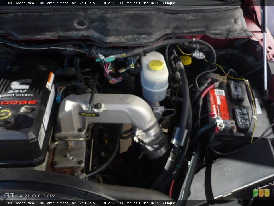 5.9L 24V HO Cummins Turbo Diesel I6 Engine for the 2006 Dodge Ram 3500 #59119954