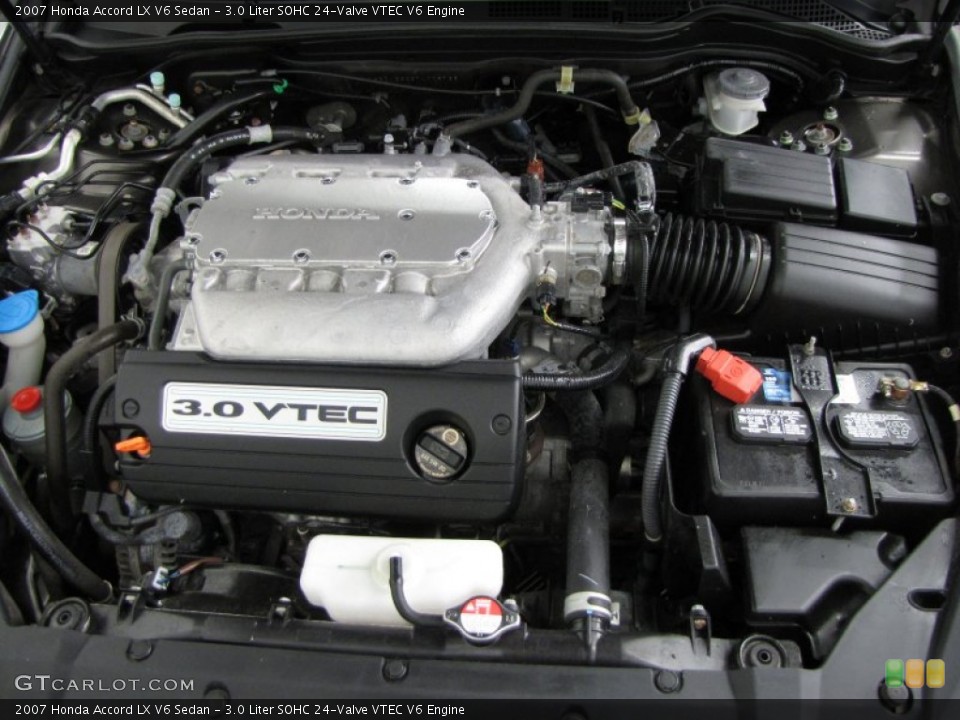 3.0 Liter SOHC 24-Valve VTEC V6 Engine for the 2007 Honda Accord #59126824