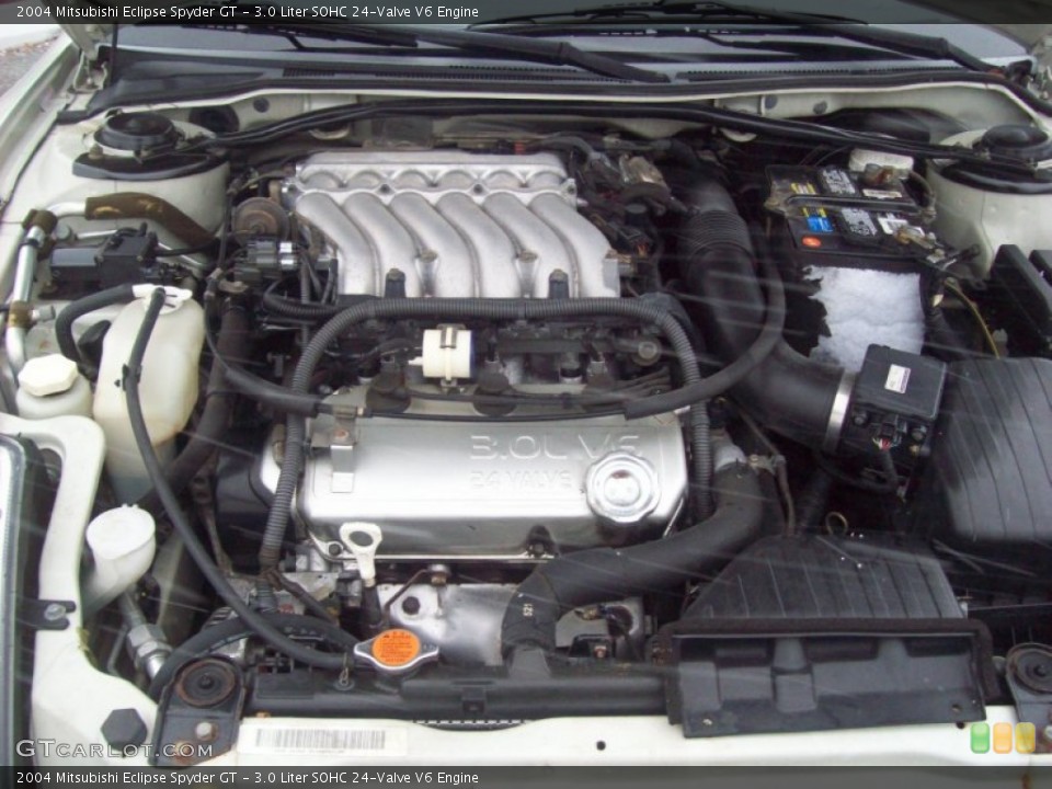 3.0 Liter SOHC 24-Valve V6 Engine for the 2004 Mitsubishi Eclipse #59130539