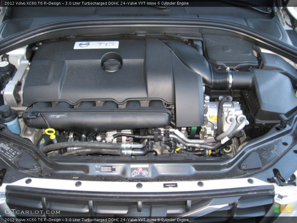 3.0 Liter Turbocharged DOHC 24-Valve VVT Inline 6 Cylinder Engine for the 2012 Volvo XC60 #59135005