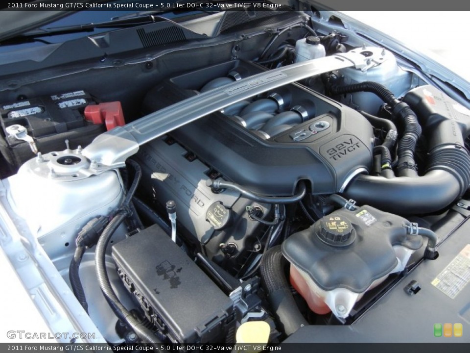 5.0 Liter DOHC 32-Valve TiVCT V8 Engine for the 2011 Ford Mustang #59141633