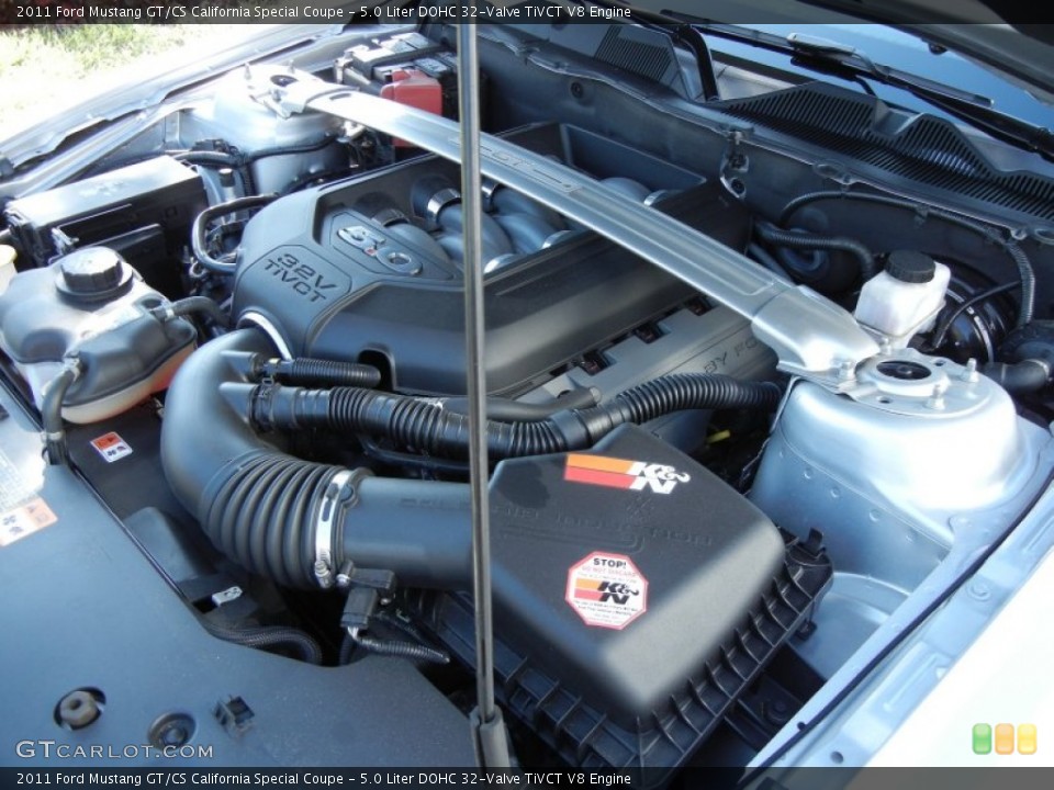 5.0 Liter DOHC 32-Valve TiVCT V8 Engine for the 2011 Ford Mustang #59141642