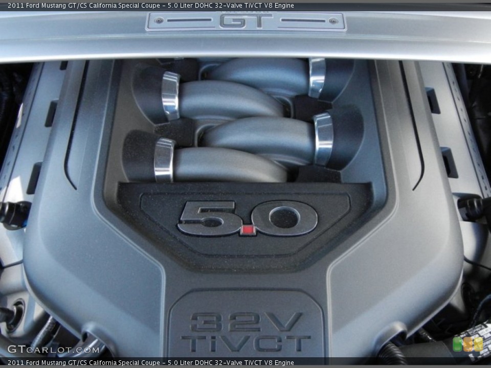 5.0 Liter DOHC 32-Valve TiVCT V8 Engine for the 2011 Ford Mustang #59141651