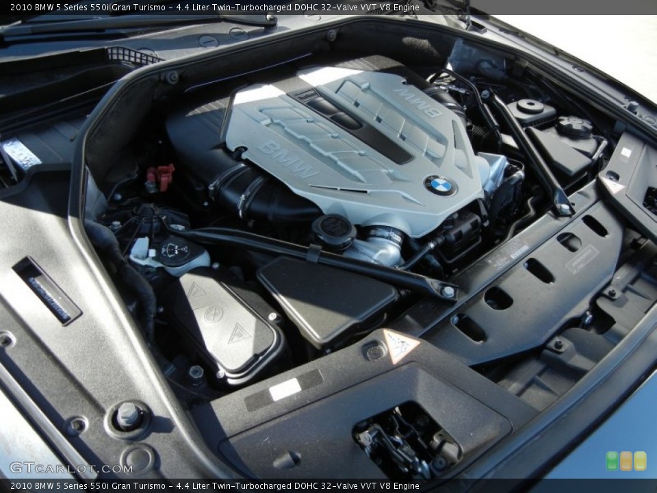 4.4 Liter Twin-Turbocharged DOHC 32-Valve VVT V8 Engine for the 2010 BMW 5 Series #59142236