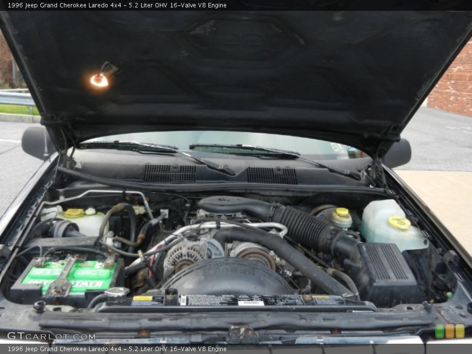 5.2 Liter OHV 16-Valve V8 Engine for the 1996 Jeep Grand Cherokee #59144672