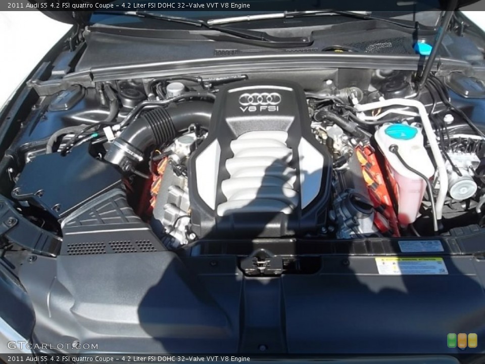 4.2 Liter FSI DOHC 32-Valve VVT V8 Engine for the 2011 Audi S5 #59145620