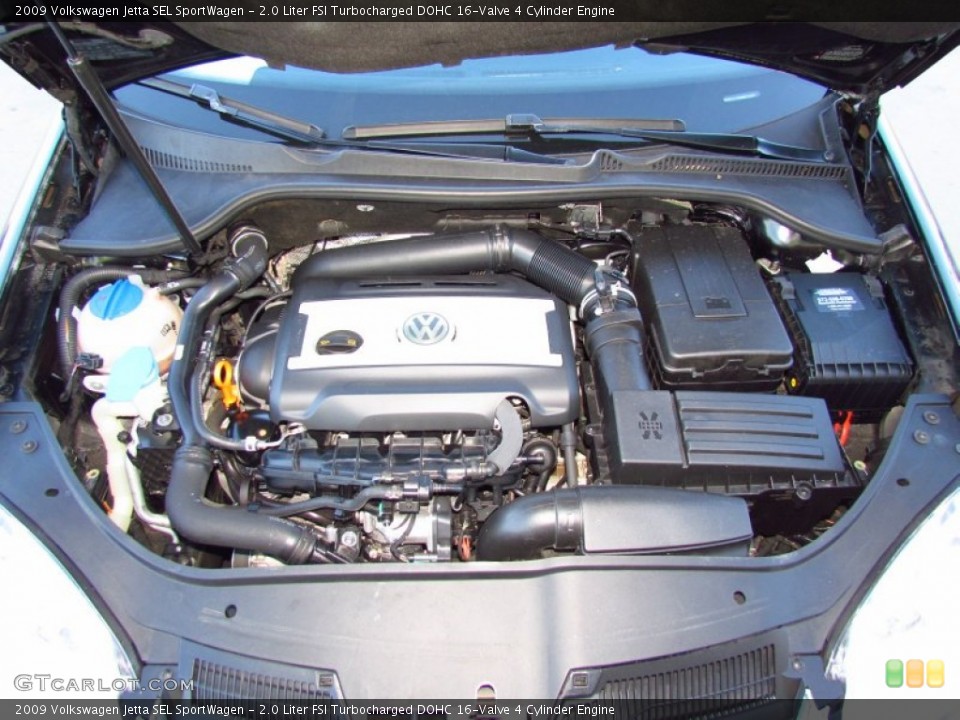 2.0 Liter FSI Turbocharged DOHC 16-Valve 4 Cylinder Engine for the 2009 Volkswagen Jetta #59145869