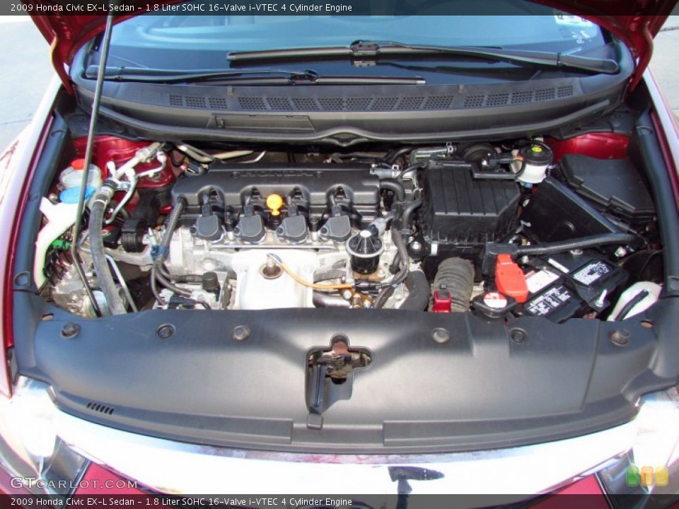 1.8 Liter SOHC 16-Valve i-VTEC 4 Cylinder Engine for the 2009 Honda Civic #59146451