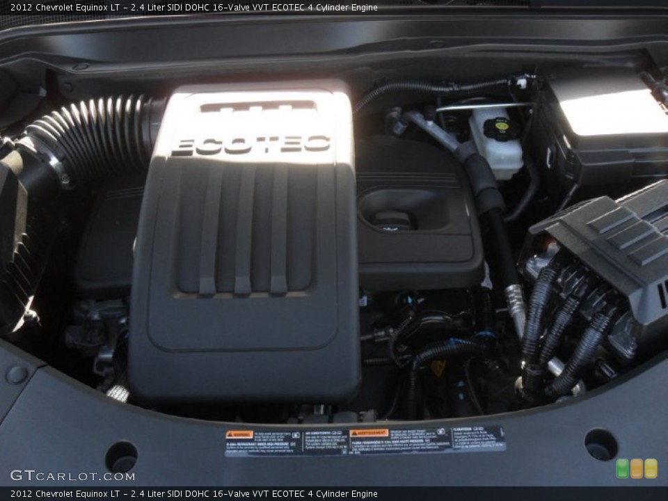 2.4 Liter SIDI DOHC 16-Valve VVT ECOTEC 4 Cylinder Engine for the 2012 Chevrolet Equinox #59153882