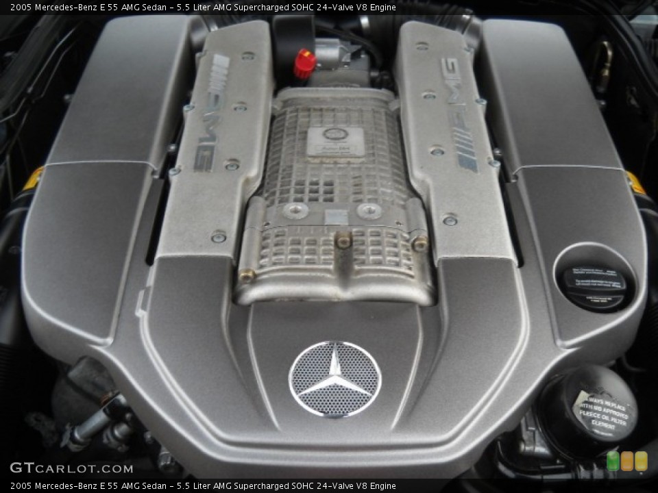 5.5 Liter AMG Supercharged SOHC 24-Valve V8 Engine for the 2005 Mercedes-Benz E #59155892