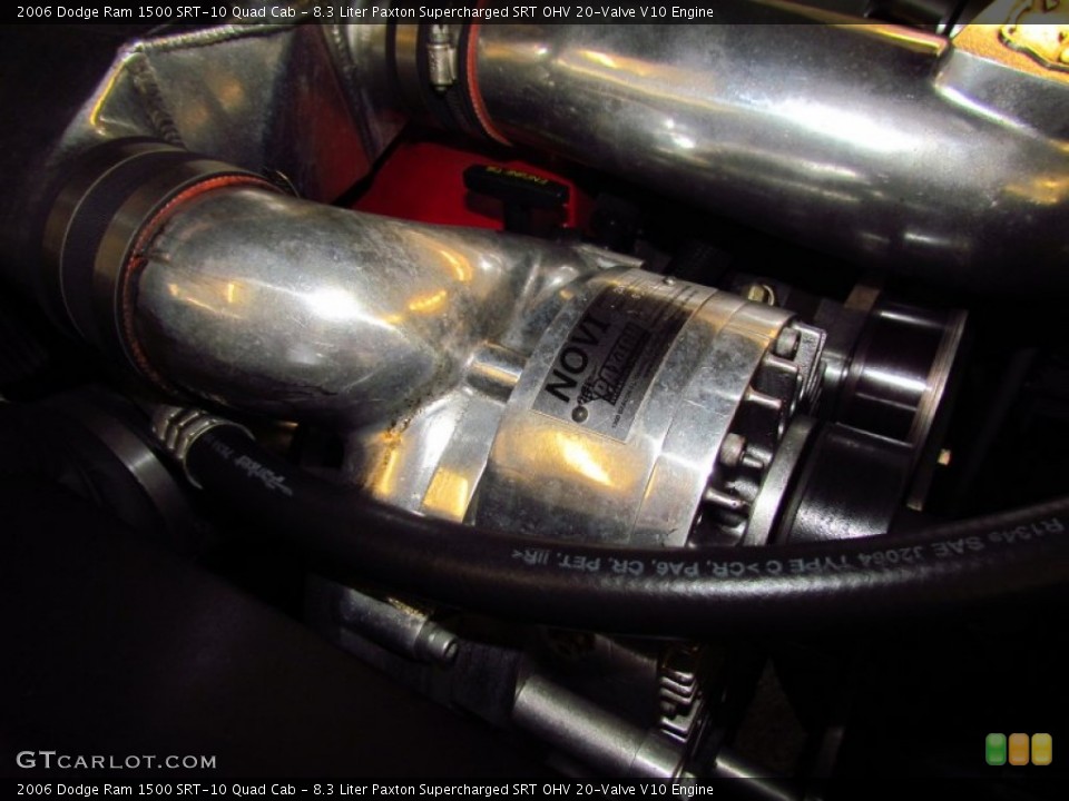 8.3 Liter Paxton Supercharged SRT OHV 20-Valve V10 Engine for the 2006 Dodge Ram 1500 #59169576