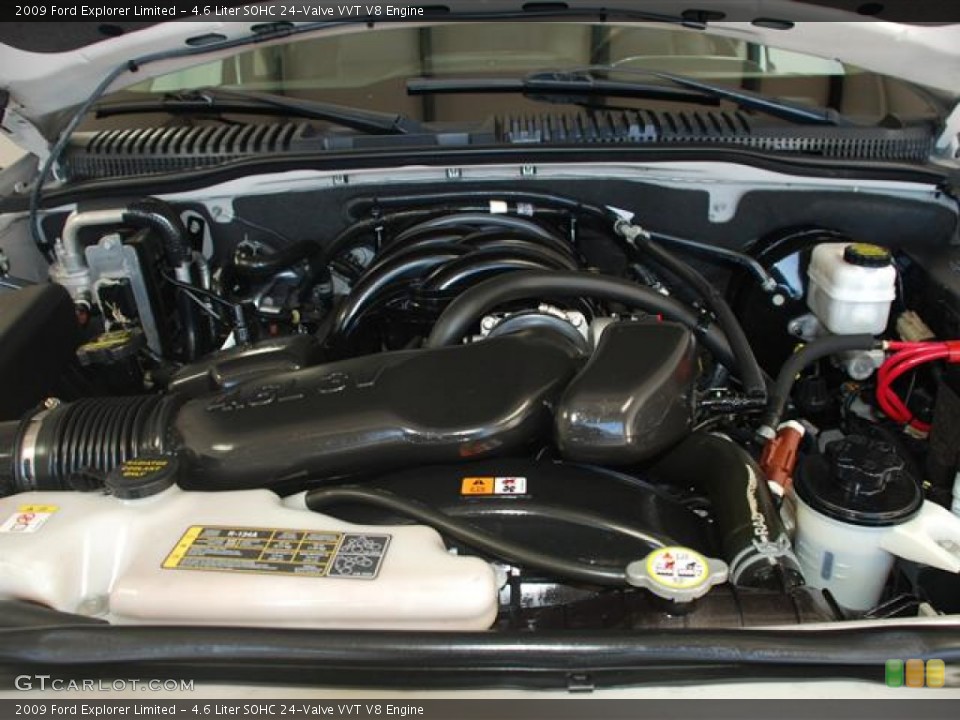4.6 Liter SOHC 24-Valve VVT V8 2009 Ford Explorer Engine