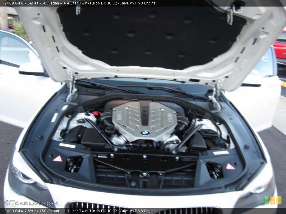 4.4 Liter Twin-Turbo DOHC 32-Valve VVT V8 Engine for the 2009 BMW 7 Series #59172823
