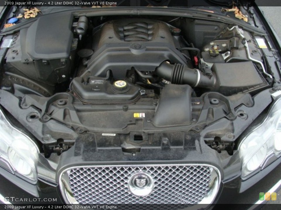4.2 Liter DOHC 32-Valve VVT V8 Engine for the 2009 Jaguar XF #59177192