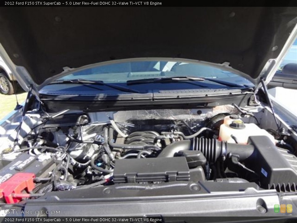5.0 Liter Flex-Fuel DOHC 32-Valve Ti-VCT V8 Engine for the 2012 Ford F150 #59179709