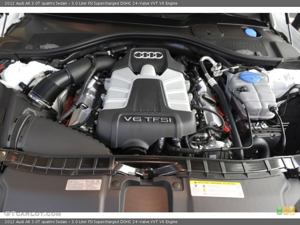 3.0 Liter FSI Supercharged DOHC 24-Valve VVT V6 Engine for the 2012 Audi A6 #59182083