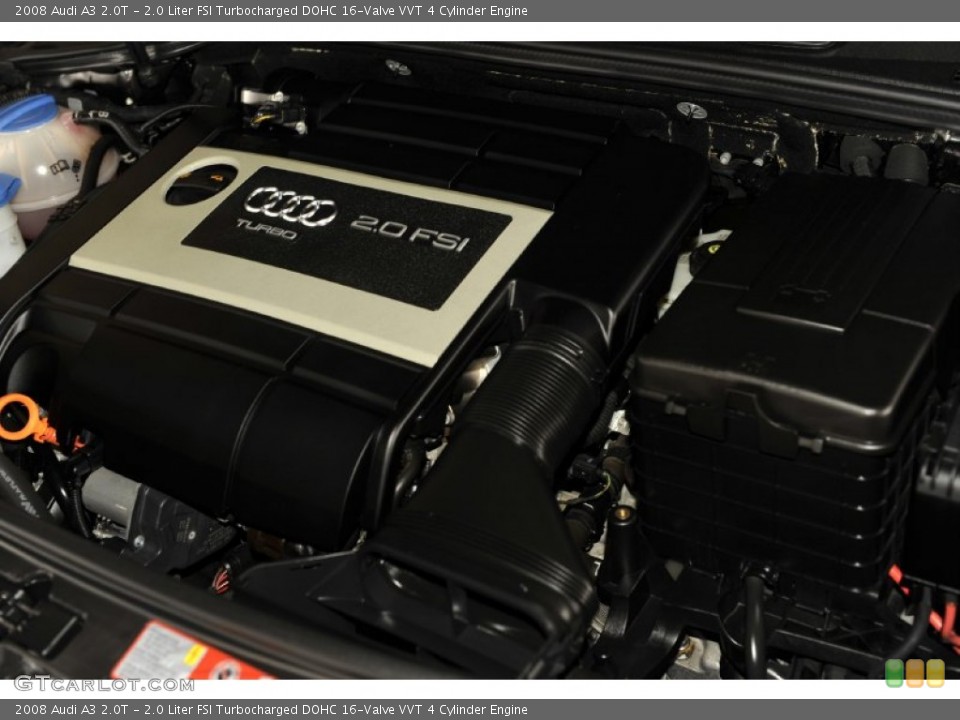 2.0 Liter FSI Turbocharged DOHC 16-Valve VVT 4 Cylinder Engine for the 2008 Audi A3 #59182490