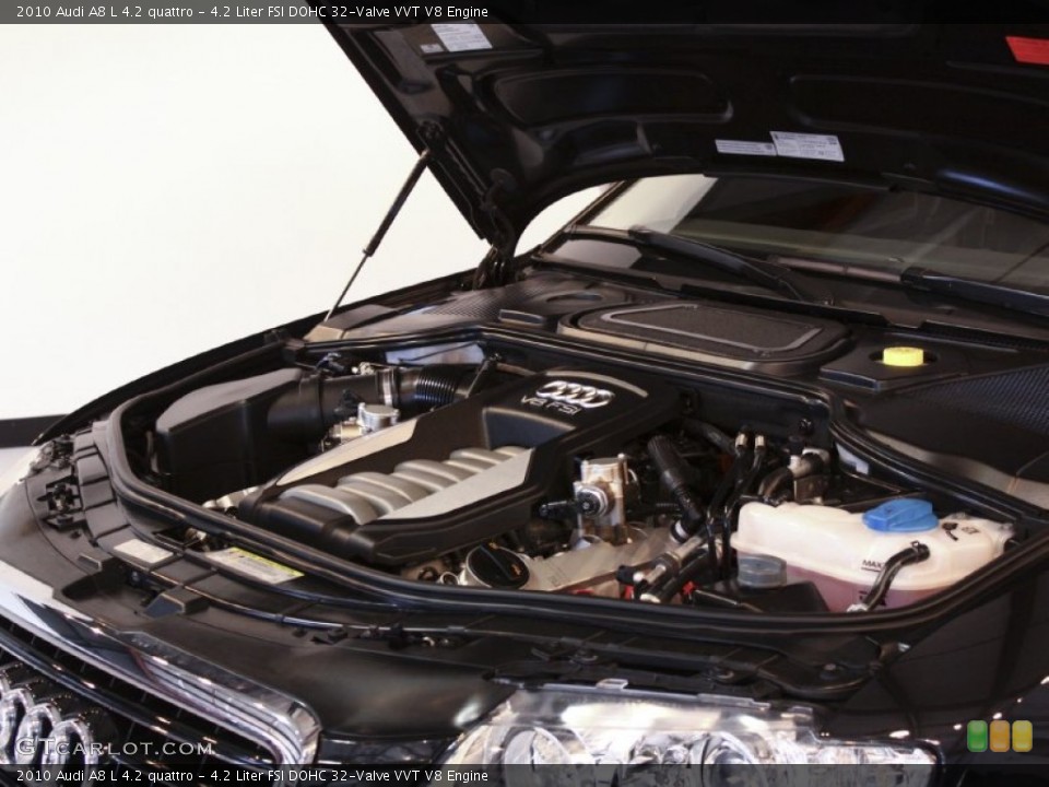 4.2 Liter FSI DOHC 32-Valve VVT V8 Engine for the 2010 Audi A8 #59186279