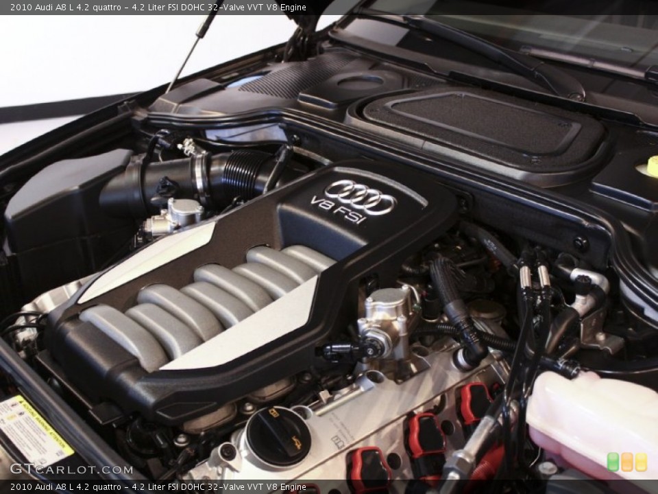 4.2 Liter FSI DOHC 32-Valve VVT V8 Engine for the 2010 Audi A8 #59186288