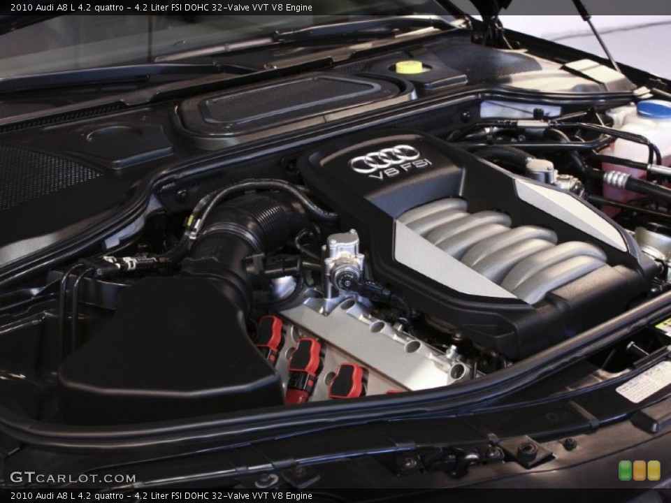 4.2 Liter FSI DOHC 32-Valve VVT V8 Engine for the 2010 Audi A8 #59186294