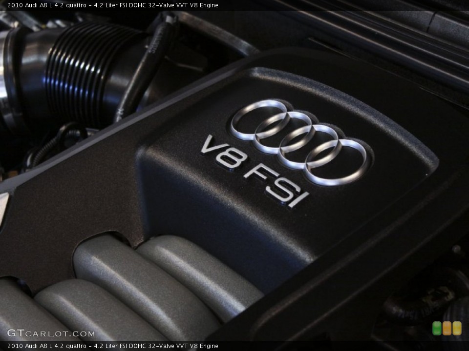 4.2 Liter FSI DOHC 32-Valve VVT V8 Engine for the 2010 Audi A8 #59186303