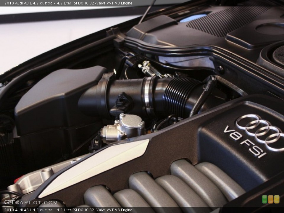 4.2 Liter FSI DOHC 32-Valve VVT V8 Engine for the 2010 Audi A8 #59186312