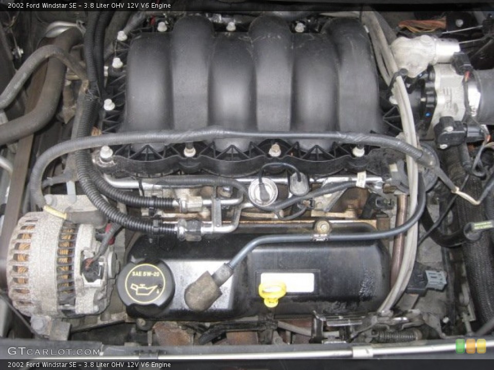 3.8 Liter OHV 12V V6 Engine for the 2002 Ford Windstar #59189015