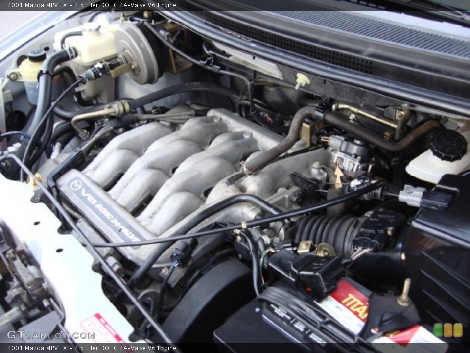 2.5 Liter DOHC 24-Valve V6 Engine for the 2001 Mazda MPV #59192360
