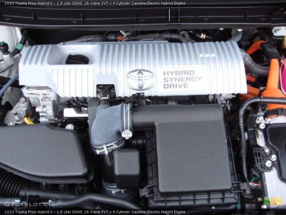1.8 Liter DOHC 16-Valve VVT-i 4 Cylinder Gasoline/Electric Hybrid Engine for the 2010 Toyota Prius #59192921
