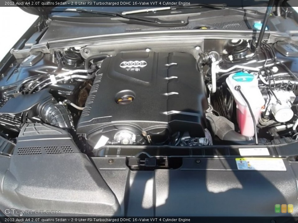2.0 Liter FSI Turbocharged DOHC 16-Valve VVT 4 Cylinder Engine for the 2012 Audi A4 #59195957
