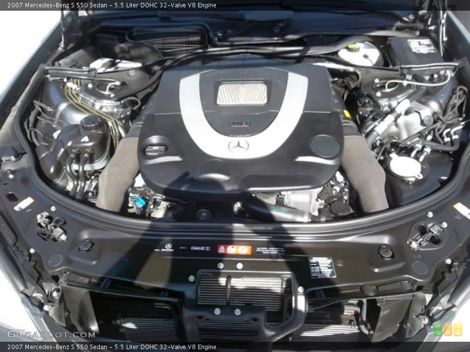 5.5 Liter DOHC 32-Valve V8 Engine for the 2007 Mercedes-Benz S #59196905
