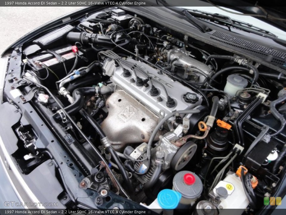 2.2 Liter SOHC 16-Valve VTEC 4 Cylinder Engine for the 1997 Honda Accord #59205047