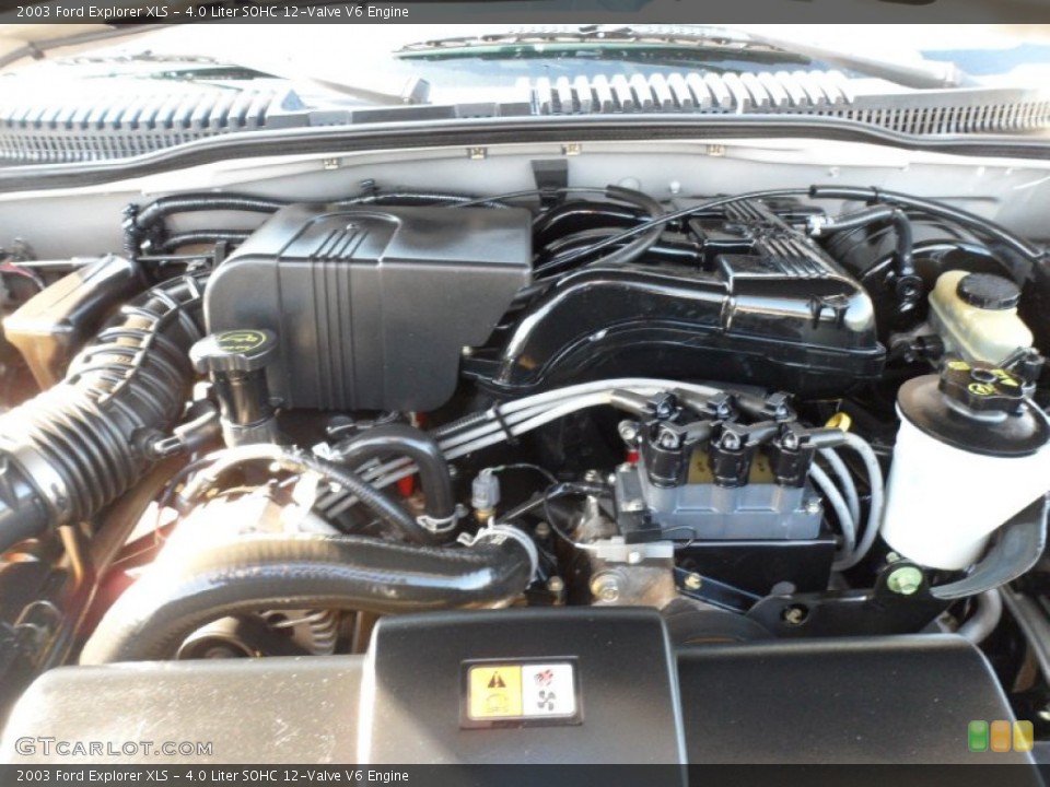 4.0 Liter SOHC 12-Valve V6 Engine for the 2003 Ford Explorer #59205342
