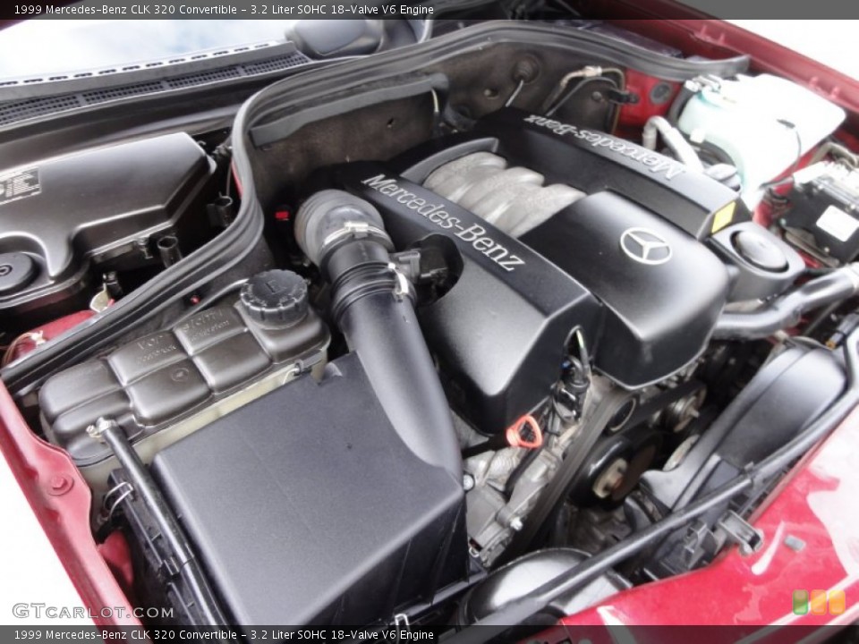 3.2 Liter SOHC 18-Valve V6 Engine for the 1999 Mercedes-Benz CLK #59206738