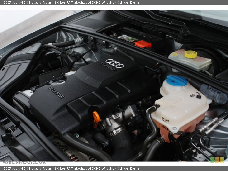 2.0 Liter FSI Turbocharged DOHC 16-Valve 4 Cylinder Engine for the 2005 Audi A4 #59207228